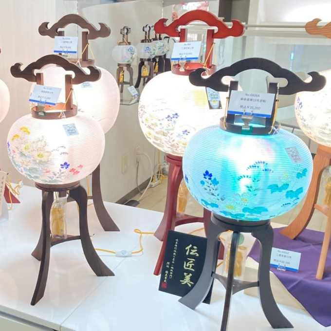 ＜盆ちょうちん＞期間限定ショップ
