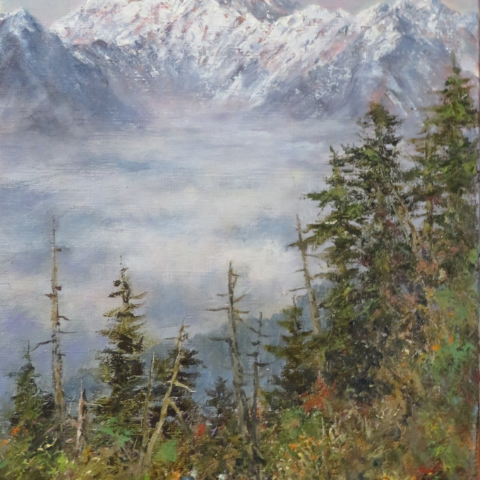 ― 山への讃歌 ―　武井 清　油絵展