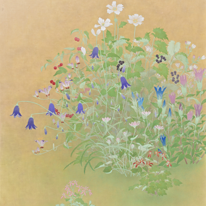 神々の座  中川雅登 日本画展