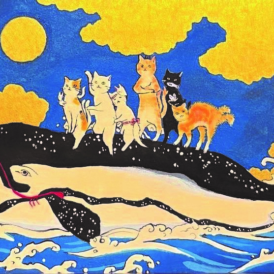 あやかし あわせ　扇浦レミイ 絵画展　