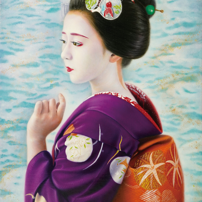 Flower and Beauty　川上憲一洋画展