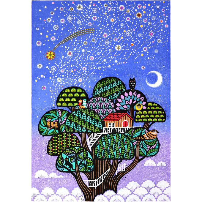 久木朋子 木版画展　～ Lovely days ～