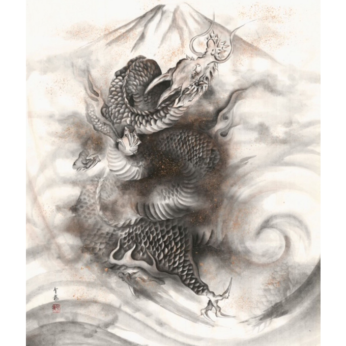 北畠聖龍　展「福を招く」