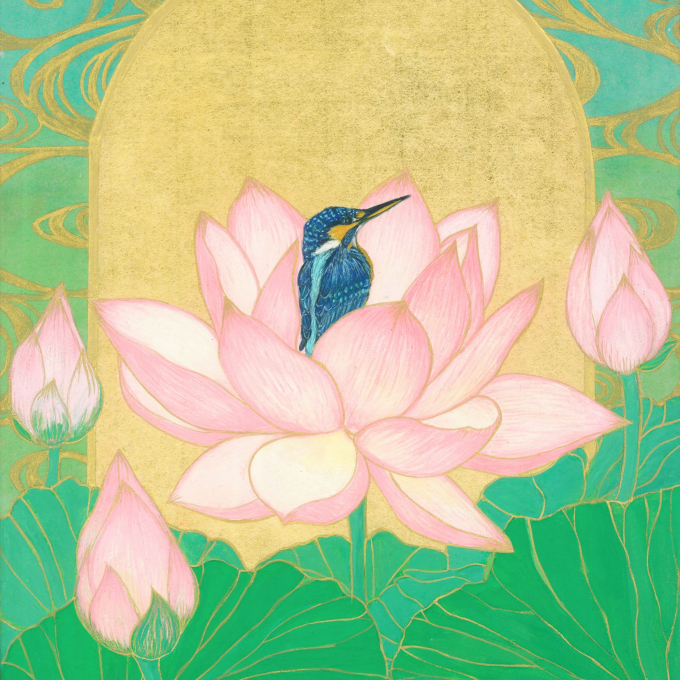 小笠原 明代 日本画展　ーしあわせの花歳時記ー