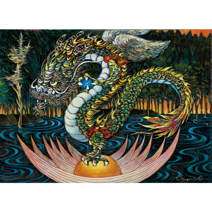      ～天界の黄金・神様たちの贈りもの～　小川 泉 洋画展