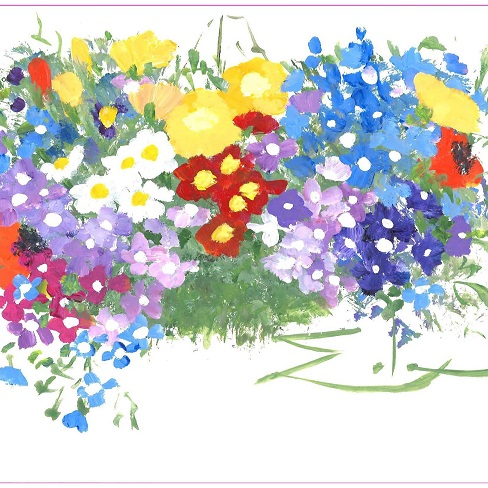 ～花とイングリッシュガーデンに想いをよせて～　イーダ・ヴァリッキオ絵画展