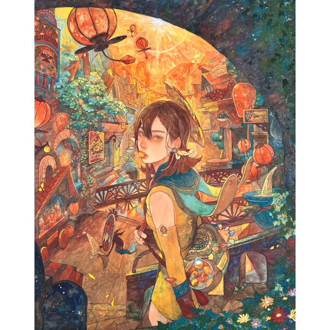 森川琴美　個展　―琥珀の旅ー