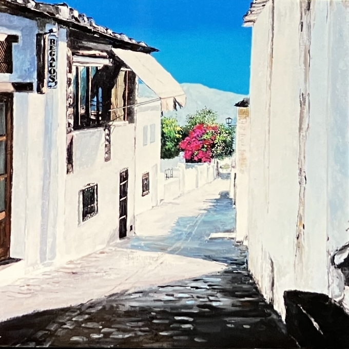 スペインの詩情を描く GORYO SHIMAZU　島津豪亮 油絵展