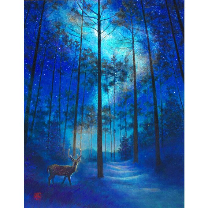 及川みほ　日本画展   ーいつかみた虹ー