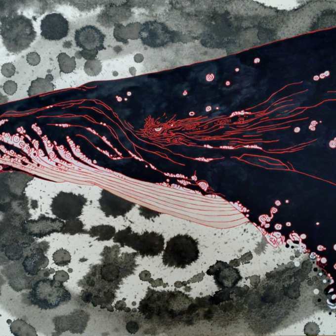 鵜飼義丈・新生加奈 日本画展  祈り/鼓動