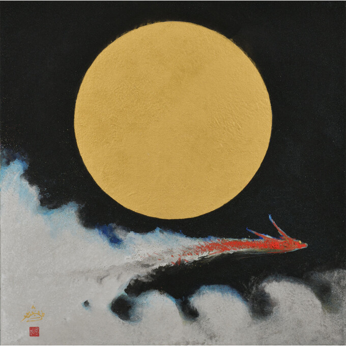 昭和、平成、令和を歩んで　　　村上裕二 日本画展