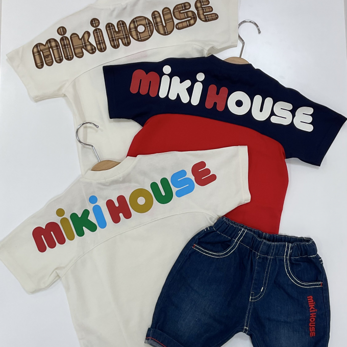 新作親子ペア　バックロゴTシャツのご紹介☺️✨