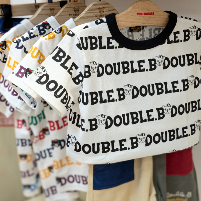 ご兄弟ペアにお勧め！ダブルビーロゴTシャツのご紹介☺️✨
