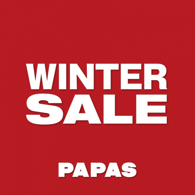 〈パパス〉クリアランスセールのご案内