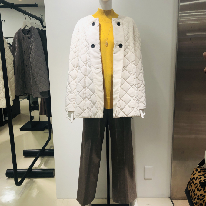 〈INDIVI〉大人カジュアルが叶う！キルティングコート
