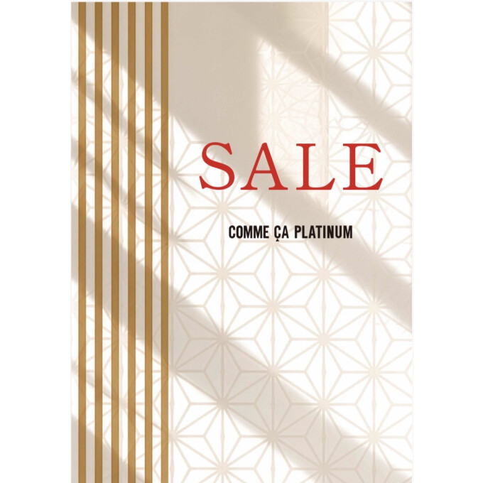 〈コムサプラチナ〉🍉SUMMER SALE🌻
