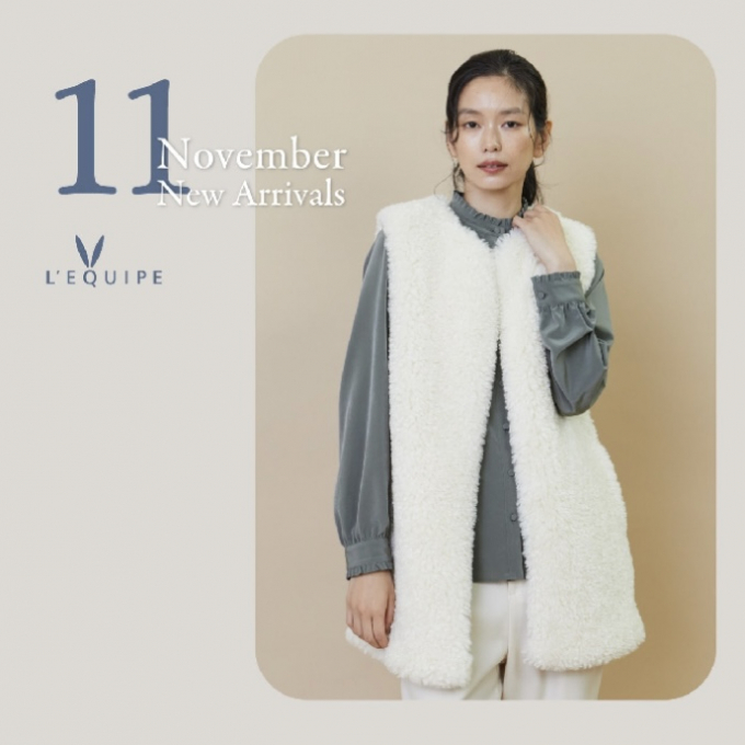 〈レキップ〉November New Arrivals