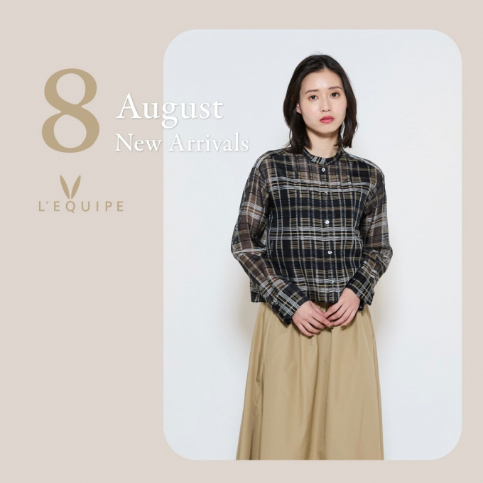 〈レキップ〉８月新作アイテム