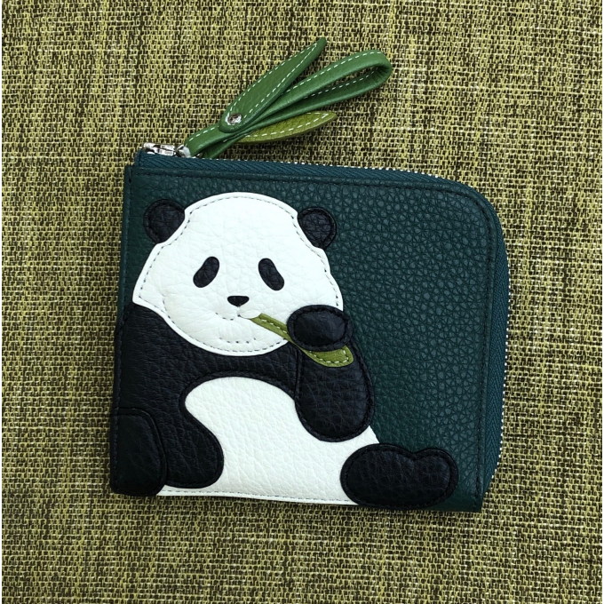 〈イビサ〉松坂屋上野店限定パンダL字財布