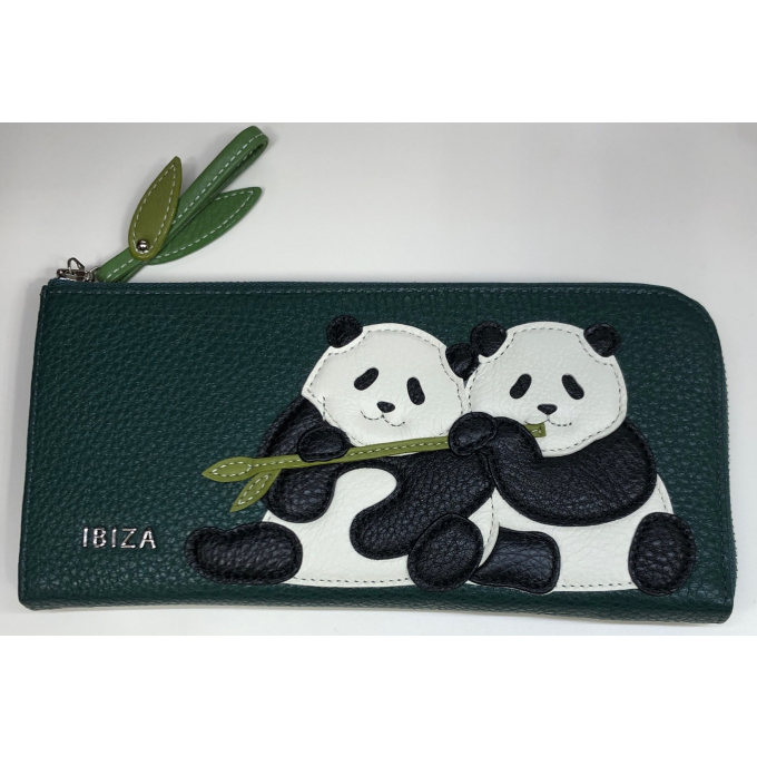 〈イビサ〉双子パンダ長財布🐼🐼