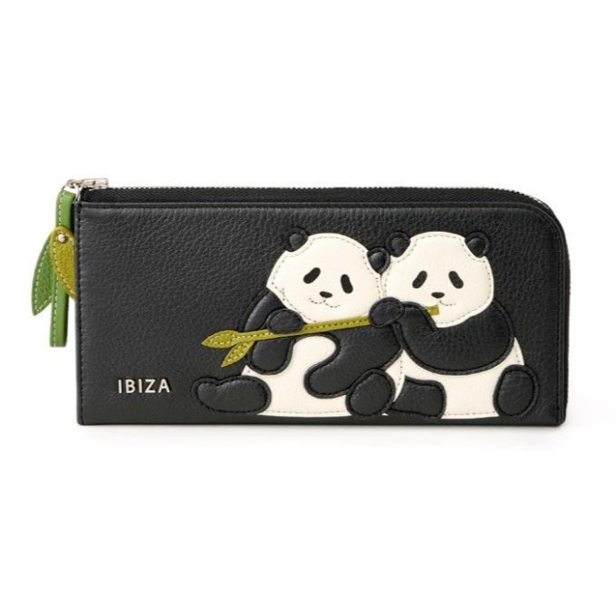 〈イビサ〉双子パンダ🐼🐼長財布🍃