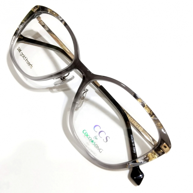 メガネサロンの新作フェア｜金箔をあしらった新コレクション CCS が到着！ココソング COCOSONG Eyewear