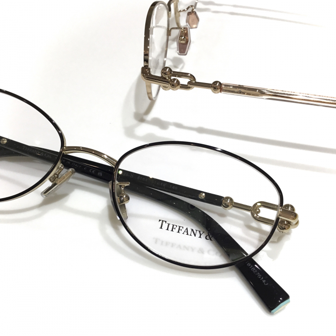 ティファニーアイウェア新作 ｜メタルフロントですっきり魅せる TF1176-D