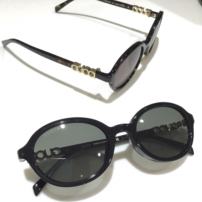 春のサングラス特集 ｜ロゴが楽しい！GUCCI グッチのオーバルサングラス