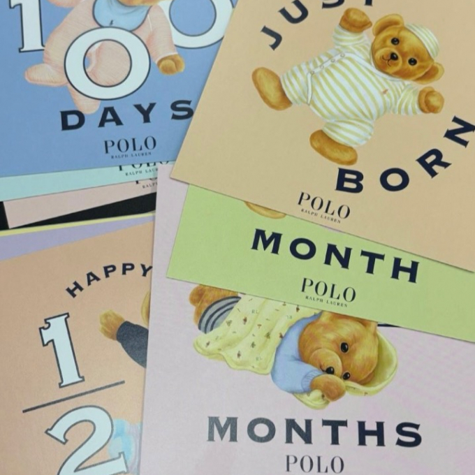 🎁Baby Monthly Card🎁