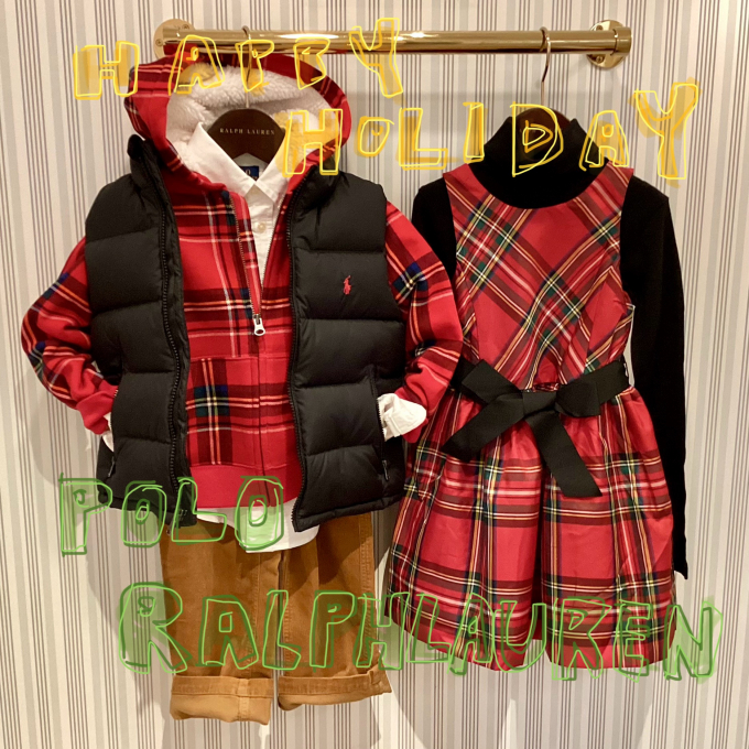 〈POLO RALPH LAUREN 〉Happy Holiday!