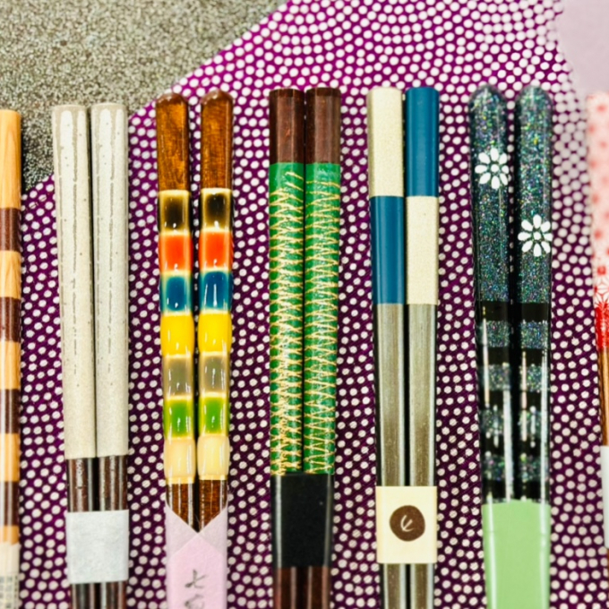 新しい年は新しいお箸で。