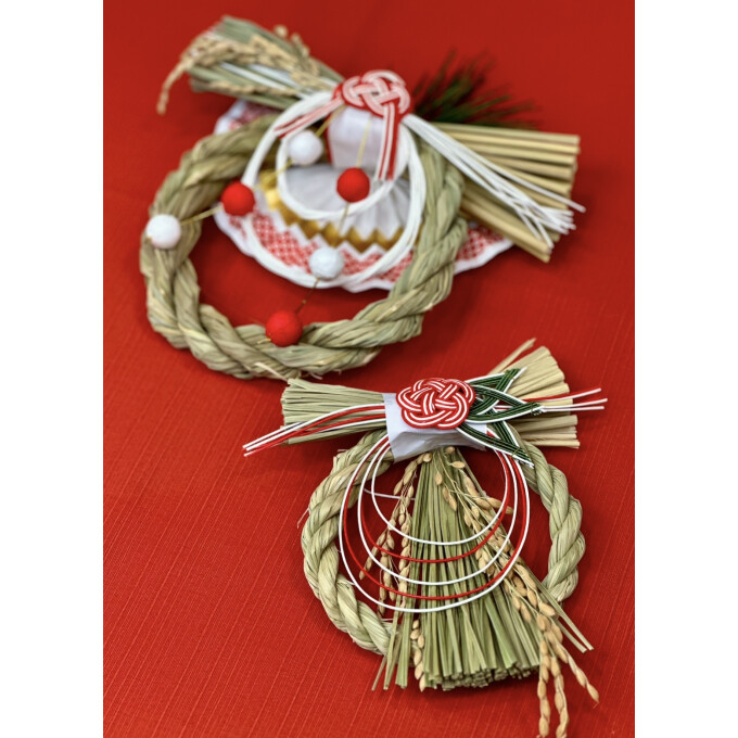 お正月飾りと祝い箸