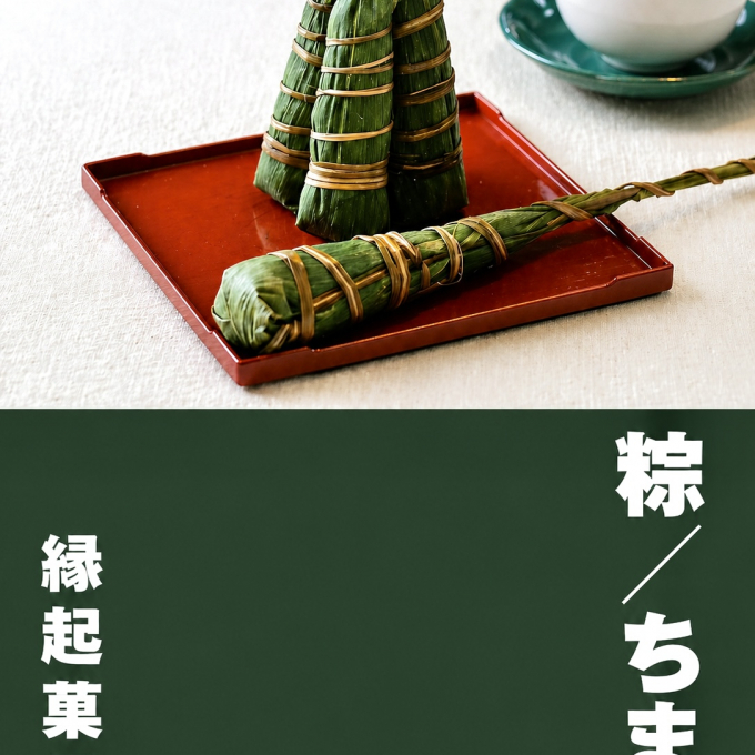 5月2日(火)から🎏端午の節句🎏縁起菓子【粽/ちまき】🎏《竹隆庵岡埜》