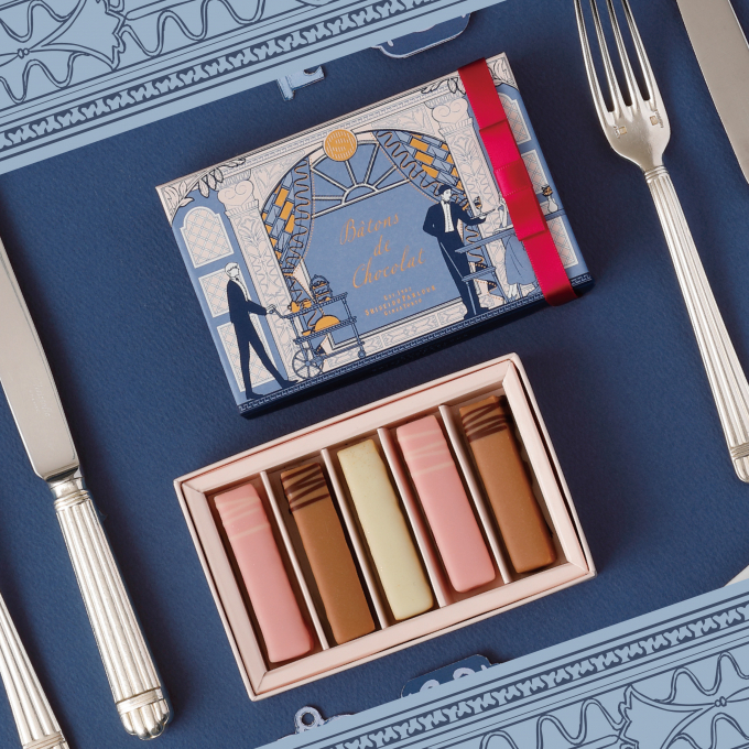 〈資生堂パーラー〉バレンタイン限定「バトンショコラ」のご紹介