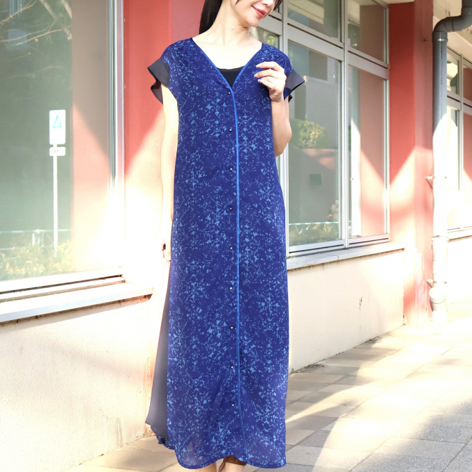【エコフチケットは6月30日まで！！】1枚で華やかに決まる大人女性のワンピース：3階婦人服エトレリー
