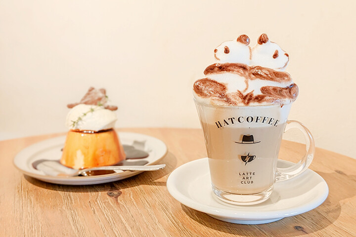 【HATCOFFEE】唯一無二！　完全オーダーメイドの「リクエストラテアート」