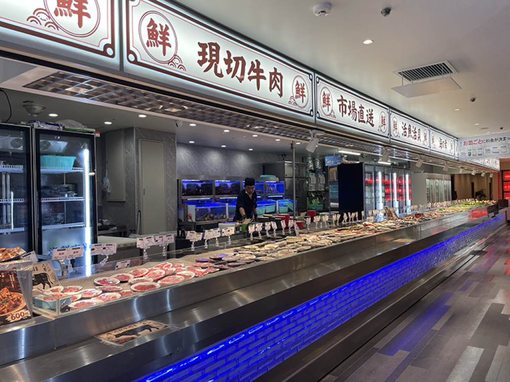【海鮮市場 八芳 上野店】まさに食のテーマパーク！新感覚のしゃぶしゃぶを体験せよ