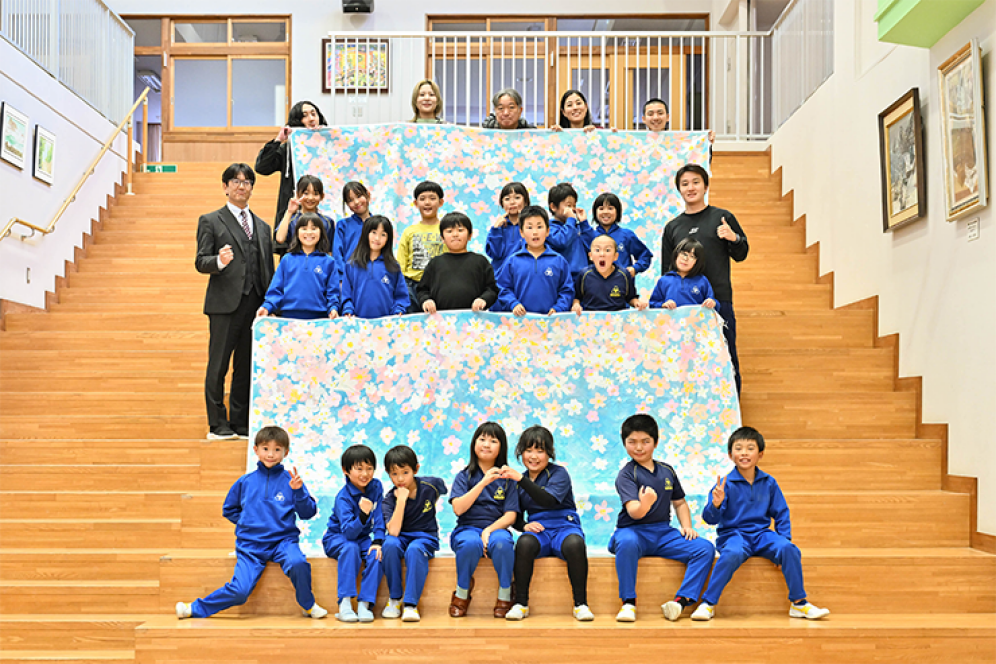  “むすびの旗”が松坂屋上野店の「上野さくらまつり」のメインビジュアルに！ 