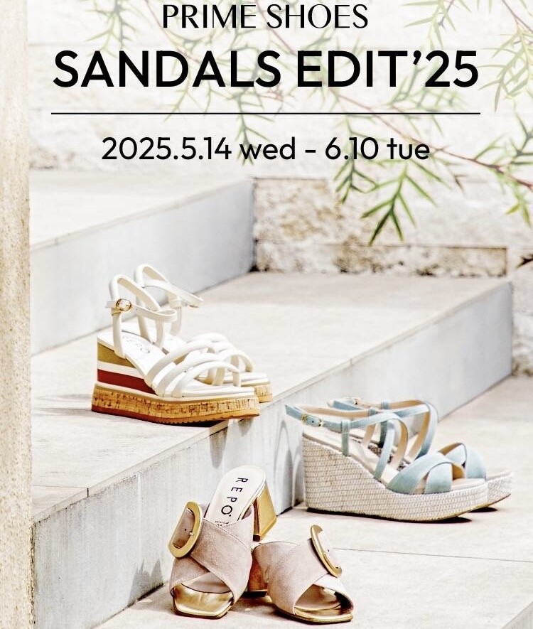 【PRIME SHOES／プライム シューズ】サンダルフェアのお知らせ👡