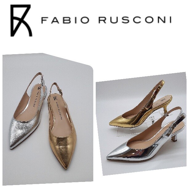 FABIO RUSCONI（ファビオルスコーニ)新作バックベルトパンプス🥿