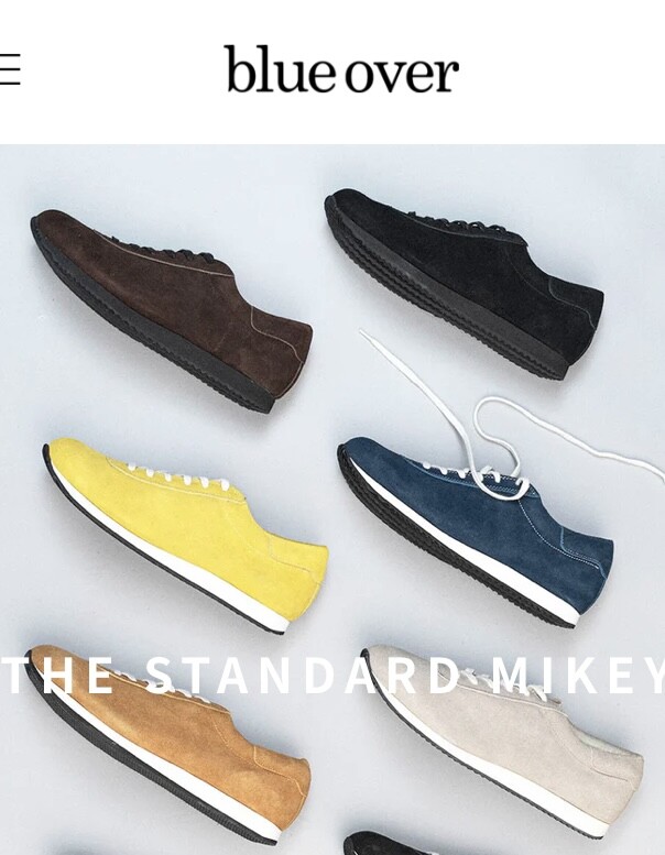 あのブランドが帰って来た👟‼️blue over《ブルーオーバー》