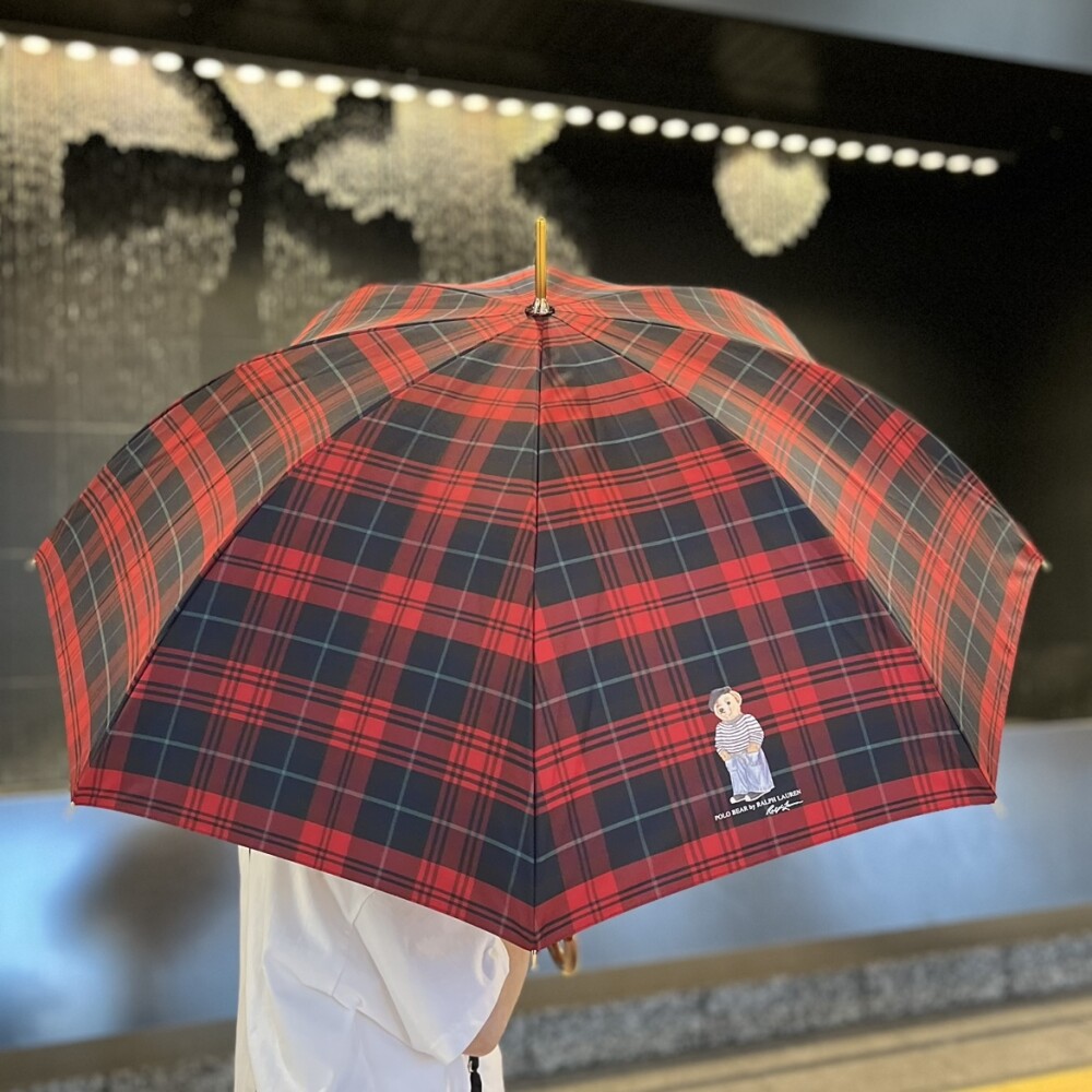 ポロベア雨長傘🧸❤｜ポロラルフローレン