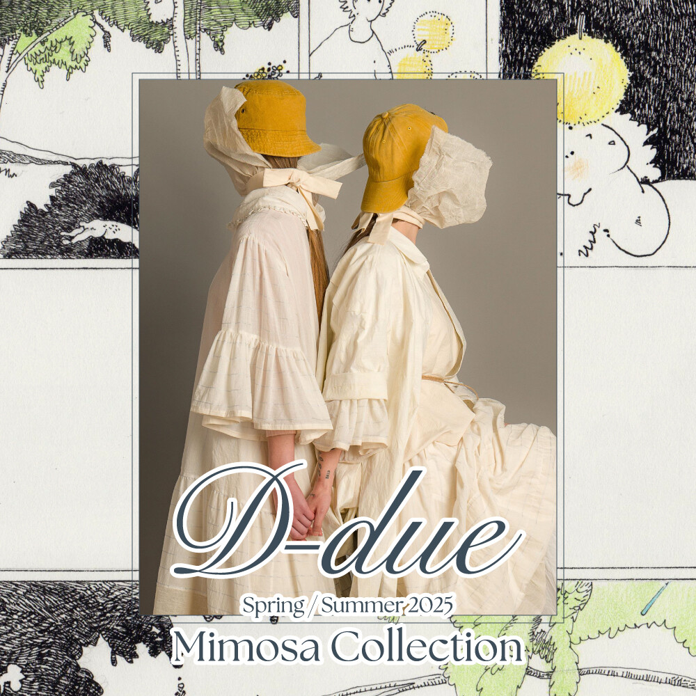 1/17スタート！＜D-due＞White canvas collection