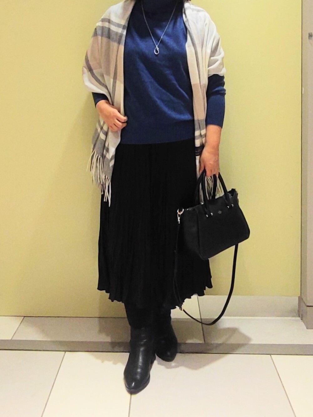 【6F J.PRESS LADIES】CASHMERE BLEND襟付きニット♪