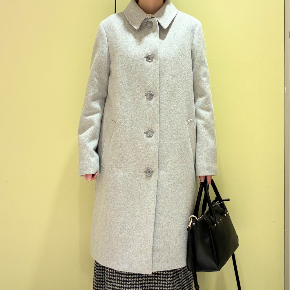 【6F J.PRESS LADIES】軽やかに羽織れるステンカラーコート