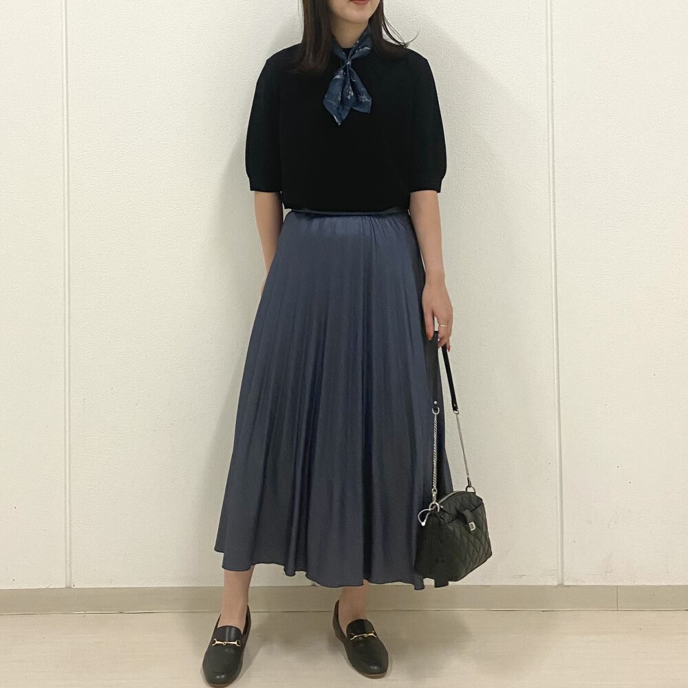 【6F J.PRESS LADIES】落ち着いたカラーのクラシックコーデ