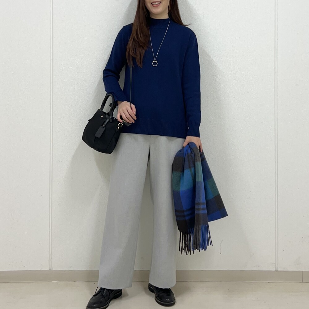 【6F J.PRESS LADIES】冬に映えるニットスタイル