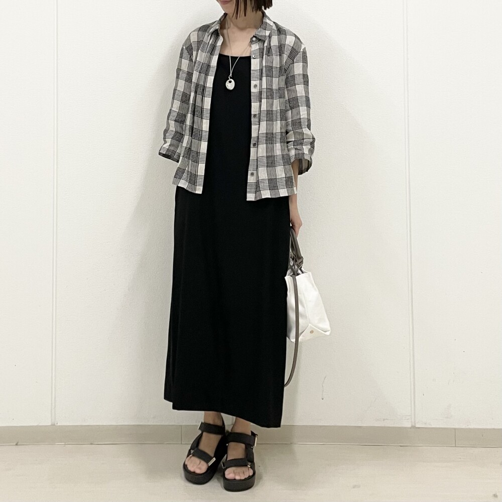 【6階Ｊ.PRESS LADIES】トラッドなチェック柄ブラウス