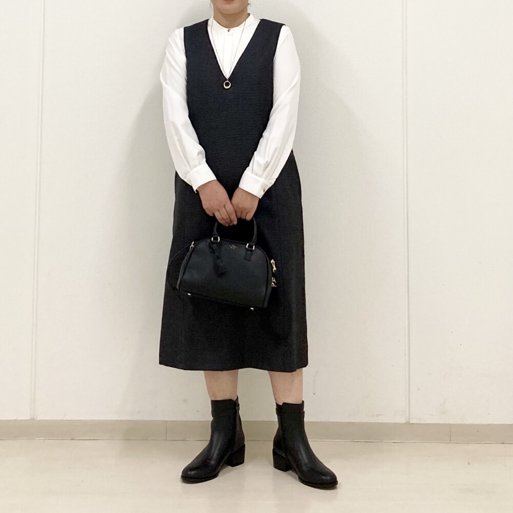 【6F J.PRESS LADIES】秋のお出かけはジャンパースカートで