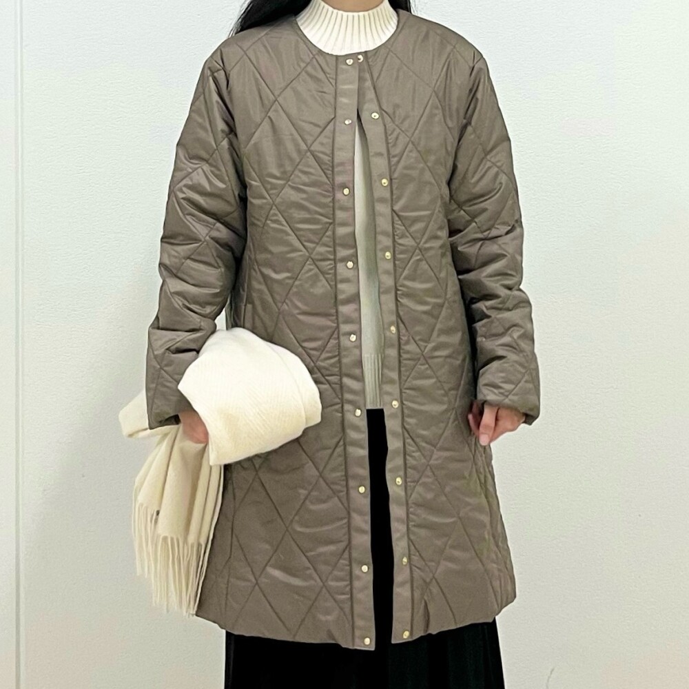【6F J.PRESS LADIES】軽やかに羽織れる、上品なキルティングコート